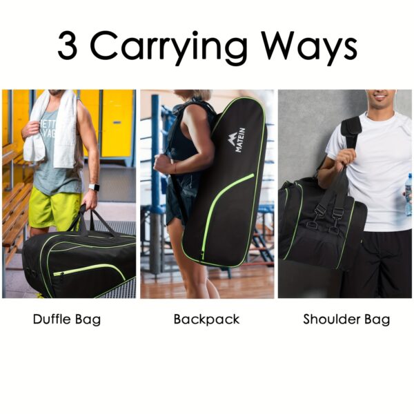Mochila grande de tênis para 6 raquetes - Image 8