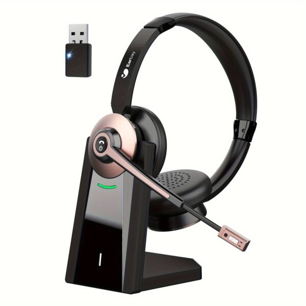 Headphone Wireless  com Base Recarregável