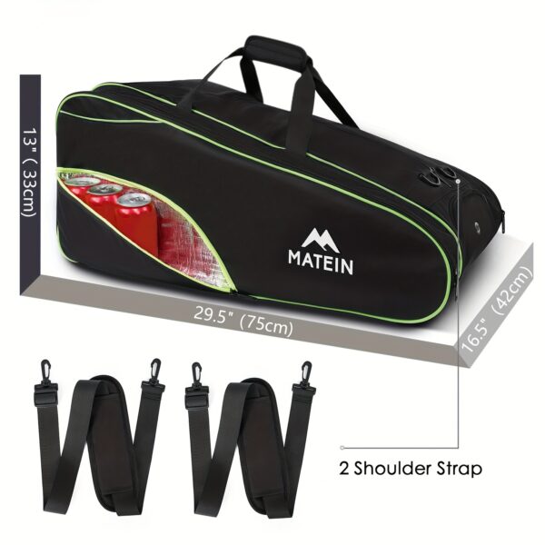 Mochila grande de tênis para 6 raquetes - Image 3