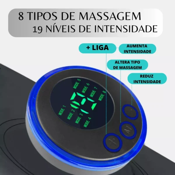 Mini Massageador Estimulador Elétrico De Pescoço - Image 3