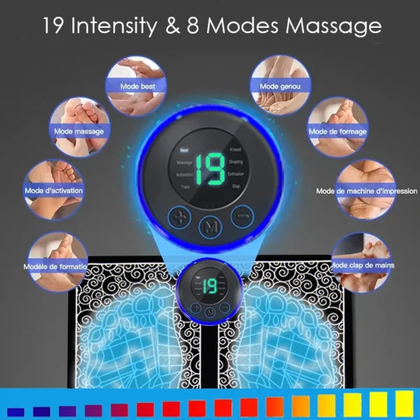 Almofada massageadora de pés elétrica - Image 3