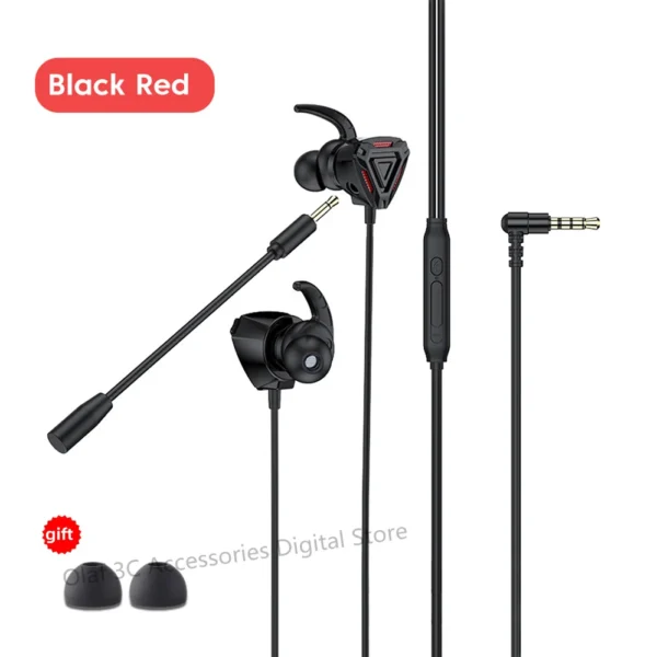 Fones com fio estéreo cancelamento de ruído - Image 7
