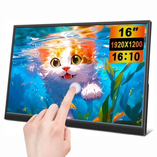 Monitor portátil touchscreen PC / Notebook / Celular - Image 8