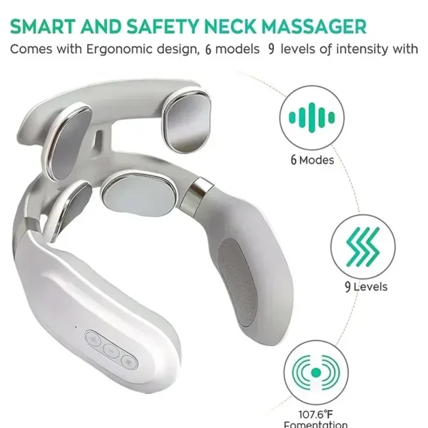 Massageador elétrico inteligente pescoço ombro - Image 3