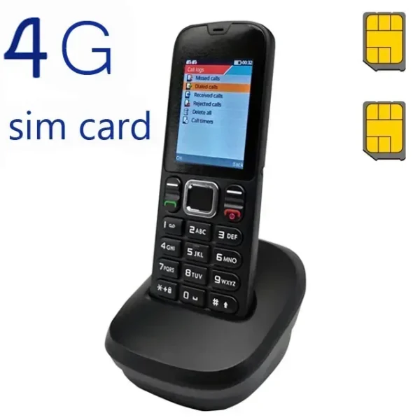 Telefone sem fio GSM cartão SIM fixo móvel - Image 7