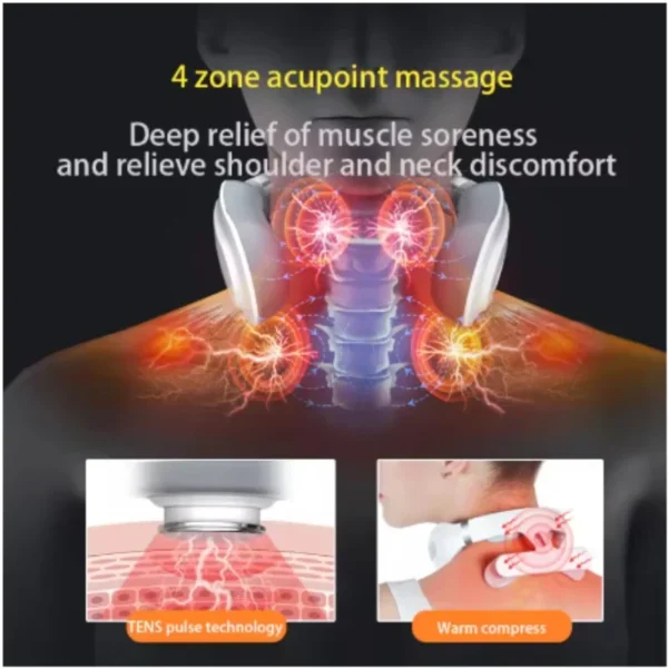 Massageador elétrico inteligente pescoço ombro - Image 2