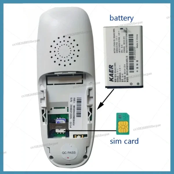 Telefone sem fio GSM cartão SIM fixo móvel - Image 3
