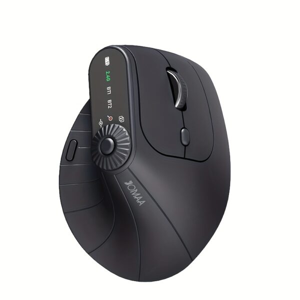 Mouse ergonômico vertical recarregável Sem fio